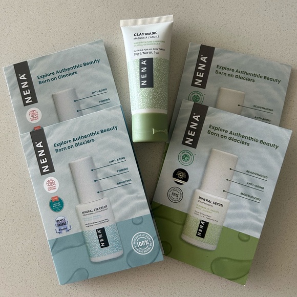 NENA Glacial Oceanic Clay Mask with Skincare Samples - Picture 1 of 16